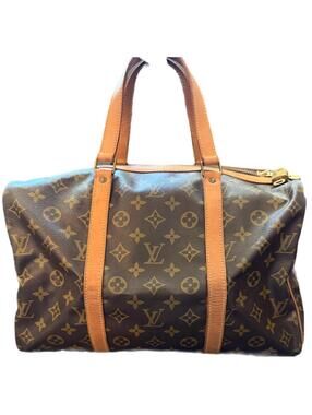 Louis Vuitton Monogram Canvas Sac Souple Duffle Bag 35